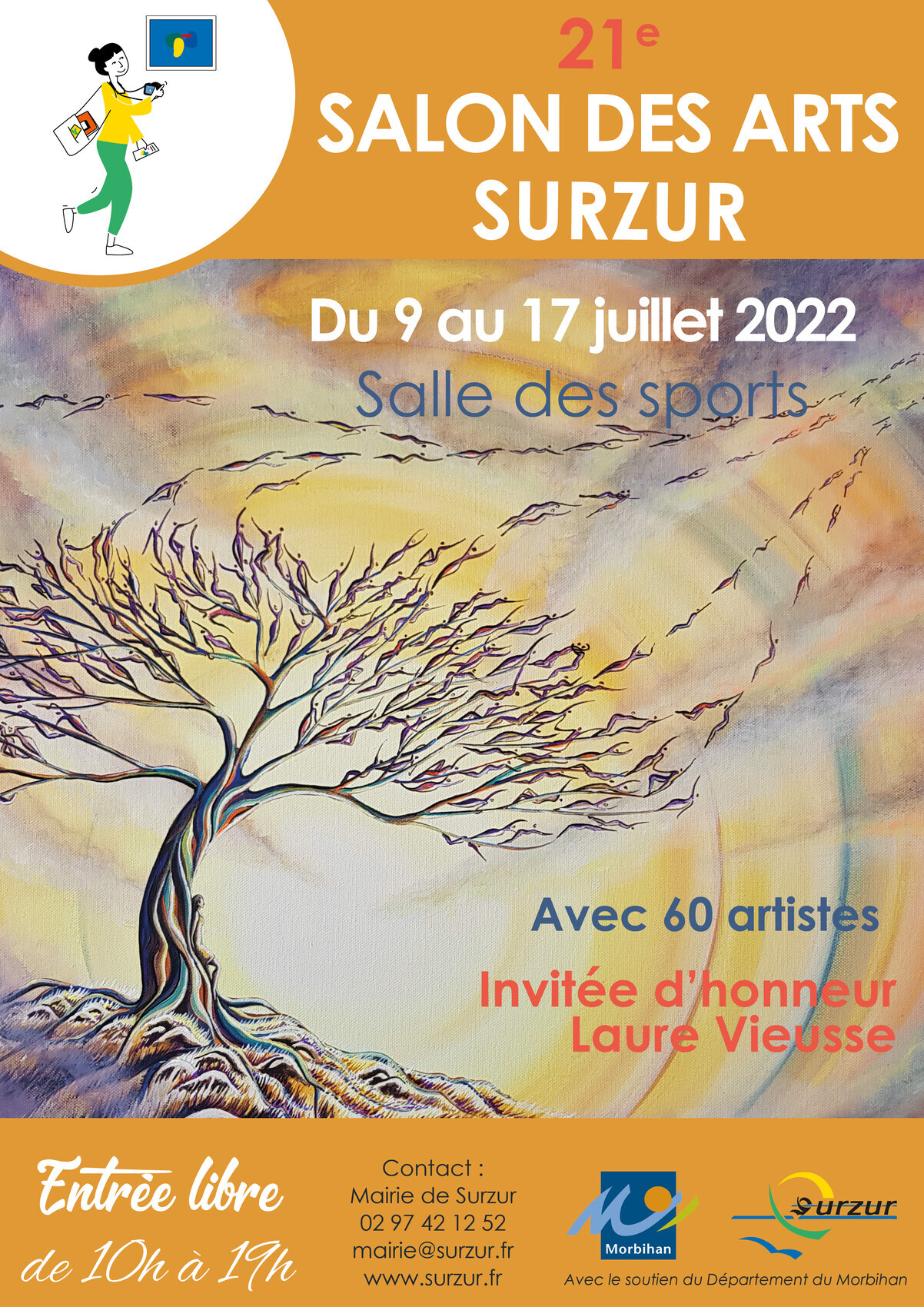 ANNULÉ ( COVID) 2022 SALON DES ARTS DE SURZUR